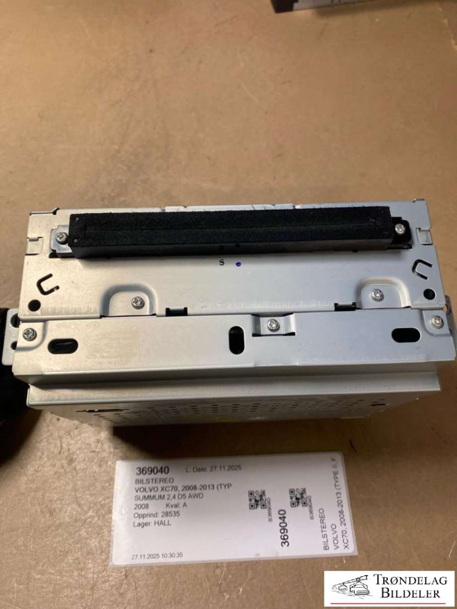 Bilstereo til Volvo XC70 2008-2013 (Type II, Fase 1)  (31260542|)