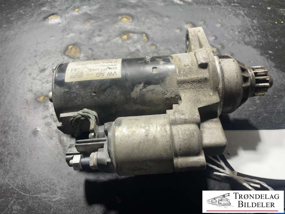 Starter diesel til VW Sharan 2010-->> (Type II)  (02M911024C|1153009|02M911021E|02M911021EX|02M911021P|02M911021PX|02M911024B|02M911024BX|02M911024CX|02M911024G|02M911024GX|02M911024S|LRS02394|986025110)