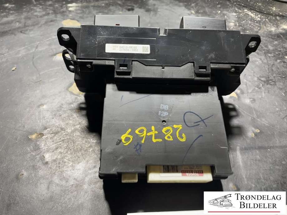 Varmeapparat betjening til Toyota Hilux 2012-2016  (840130K160|)