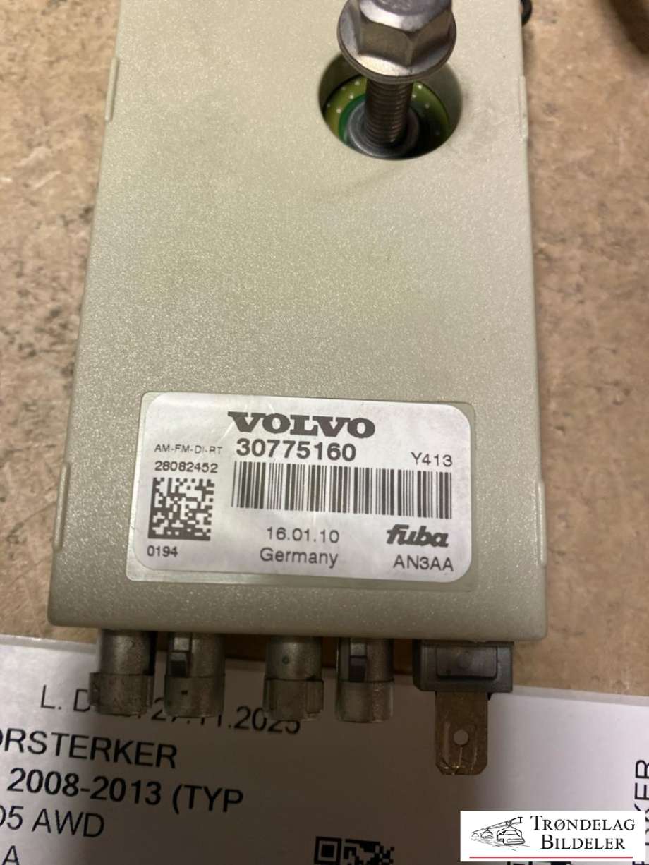 Antenne forsterker til Volvo XC60 2008-2013 (Type I, Fase 1)  (30775160|)