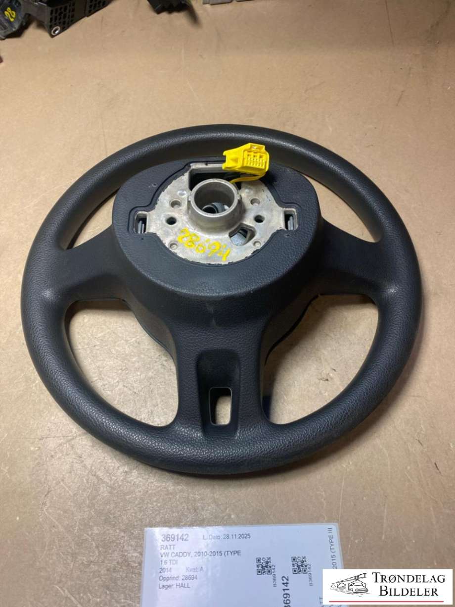 Ratt til VW Caddy 2010-2015 (Type III, Fase 2)  (1T0 419 091 AD|)