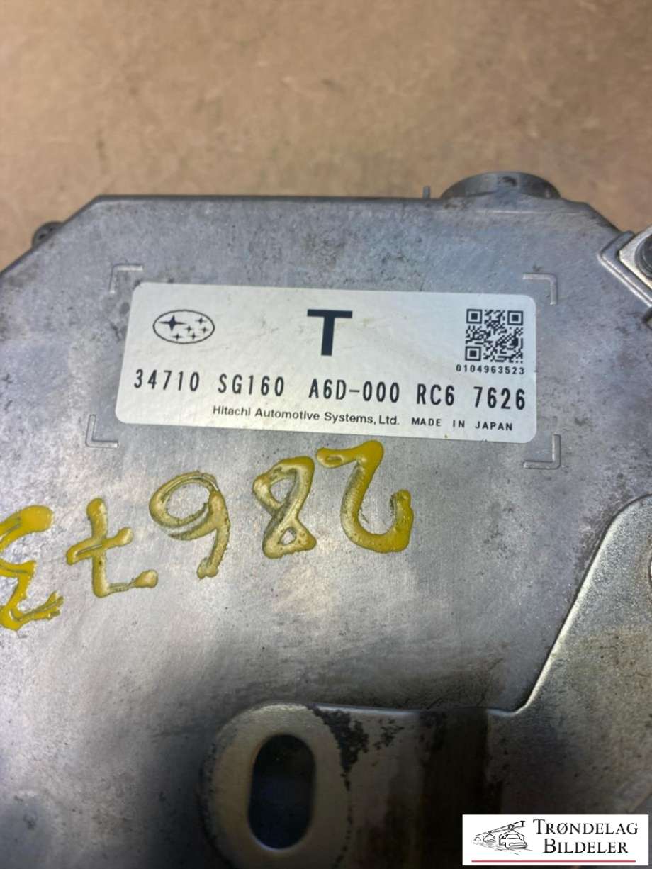 Styreenhet motor til Subaru Forester 2013-2019 (Type IV)  (34710 SG160|)