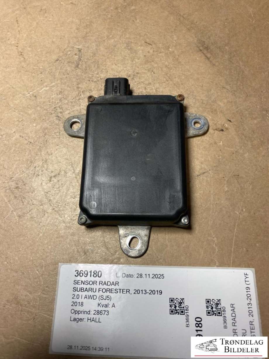 Sensor radar til Subaru Forester, 2013-2019 (Type IV)  (87611VA020)
