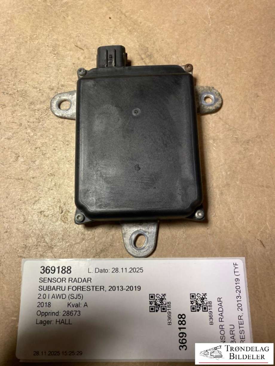 Sensor radar til Subaru Forester, 2013-2019 (Type IV)  (87611VA020)