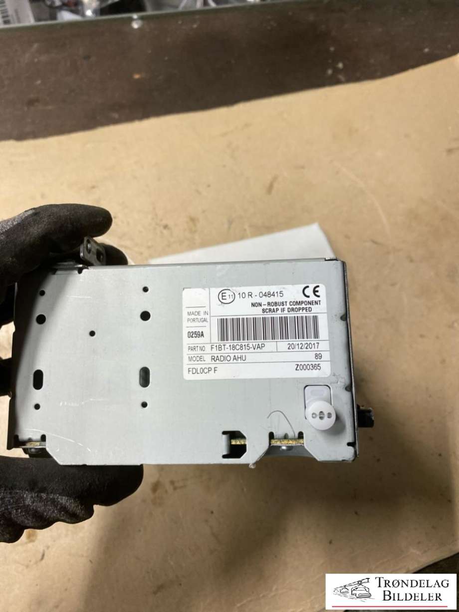 Bilstereo til Ford Focus 2018-->> (Type IV) (F1BT-18C815-VAP|)