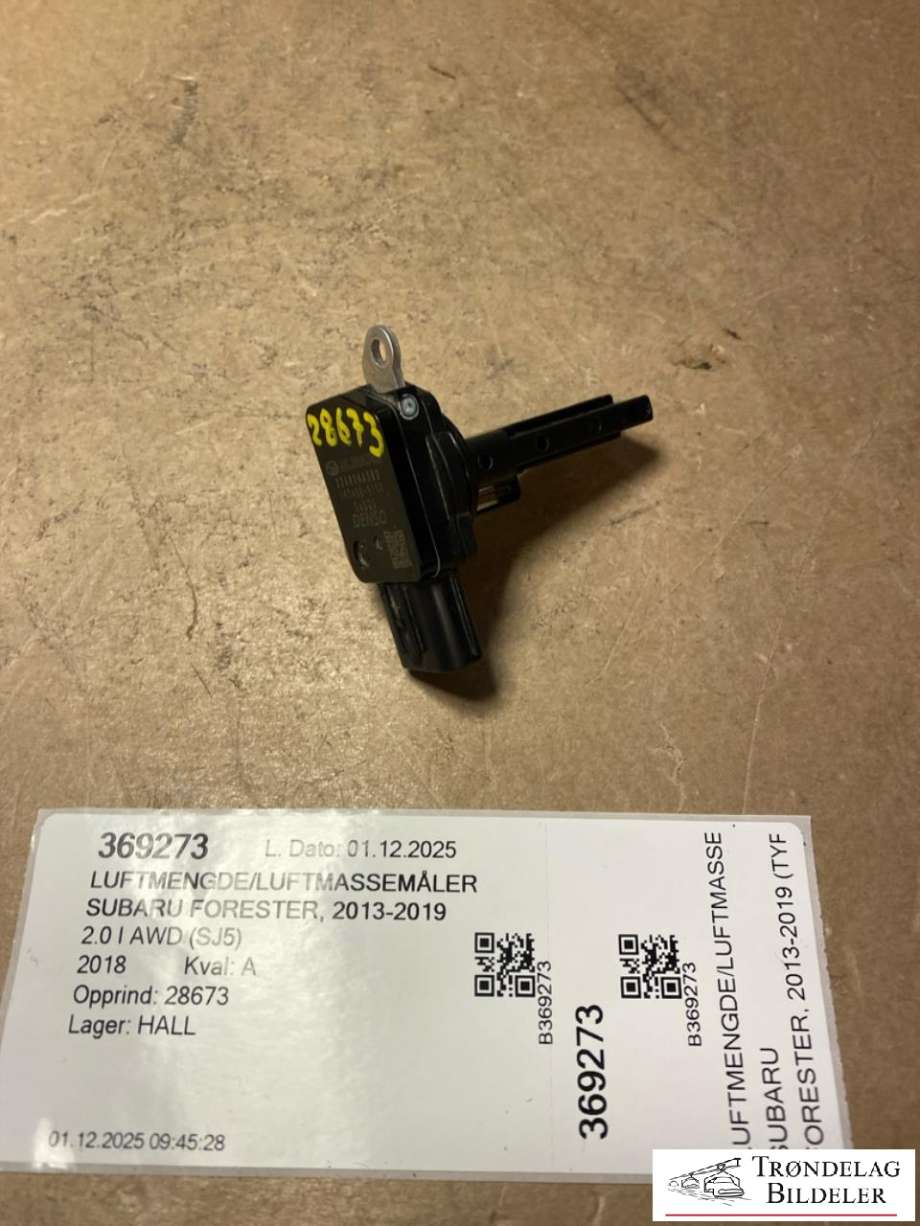 Luftmengde/luftmassemåler til Subaru Forester, 2013-2019 (Type IV)  (22680AA380)