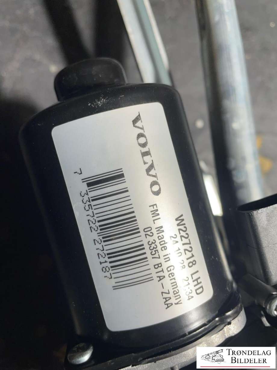 Viskermotor frontrute komplett m/overføring til Volvo XC60 2017-->> (Type II)  (32285789|)