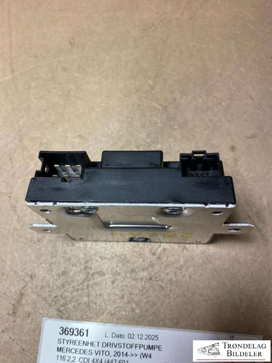 Styreenhet drivstoffpumpe til Mercedes Vito 2014-->> (W447) (W447) (A0009008509|)