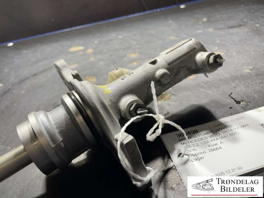 Bremsepumpe hoved til Mercedes Vito 2014-->> (W447) (W447) (A 447 431 02 01|447 431 02 01|)