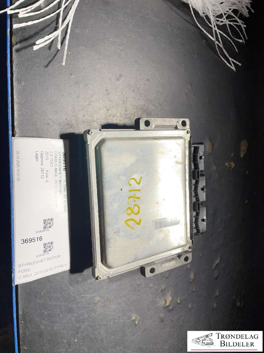 Styreenhet motor til Ford C-Max, 2010-2015 (Type II, Fase 1)
