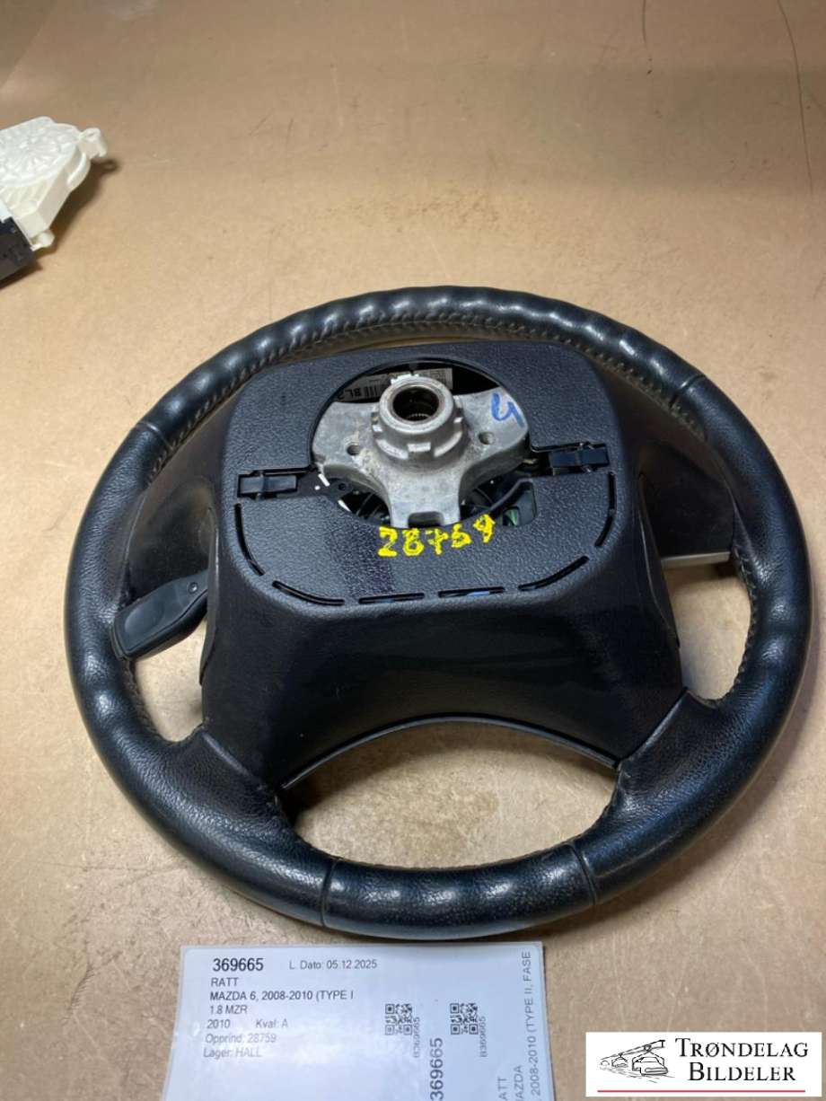 Ratt til Mazda 6 2008-2010 (Type II, Fase 1)  (GDK5-32-982|)