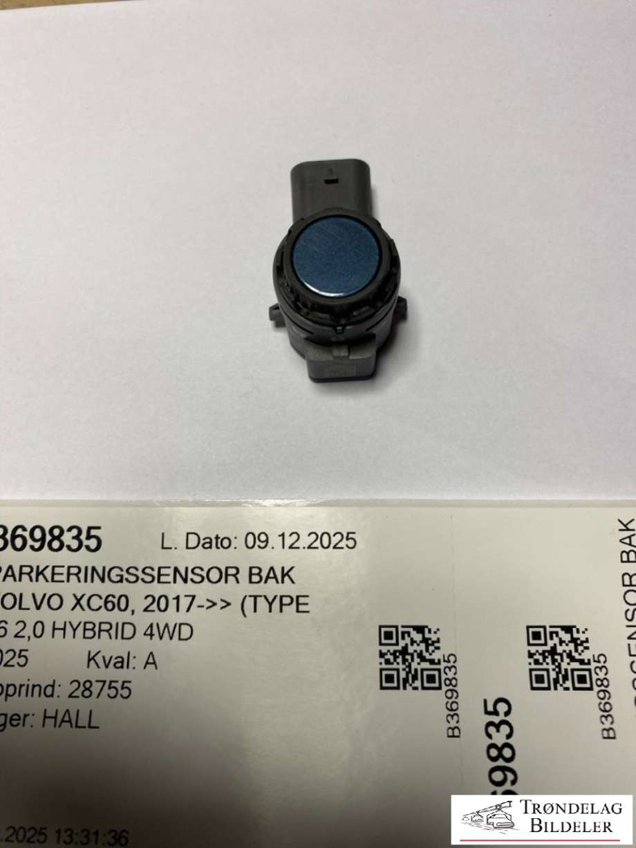 Parkeringssensor bak til Volvo XC60, 2017-->> (Type II)  (39795005)
