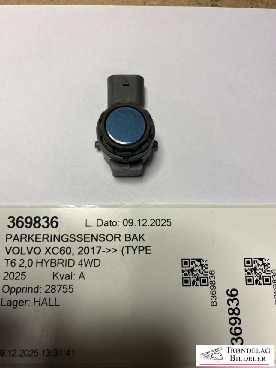 Parkeringssensor bak til Volvo XC60, 2017-->> (Type II)  (39795005)