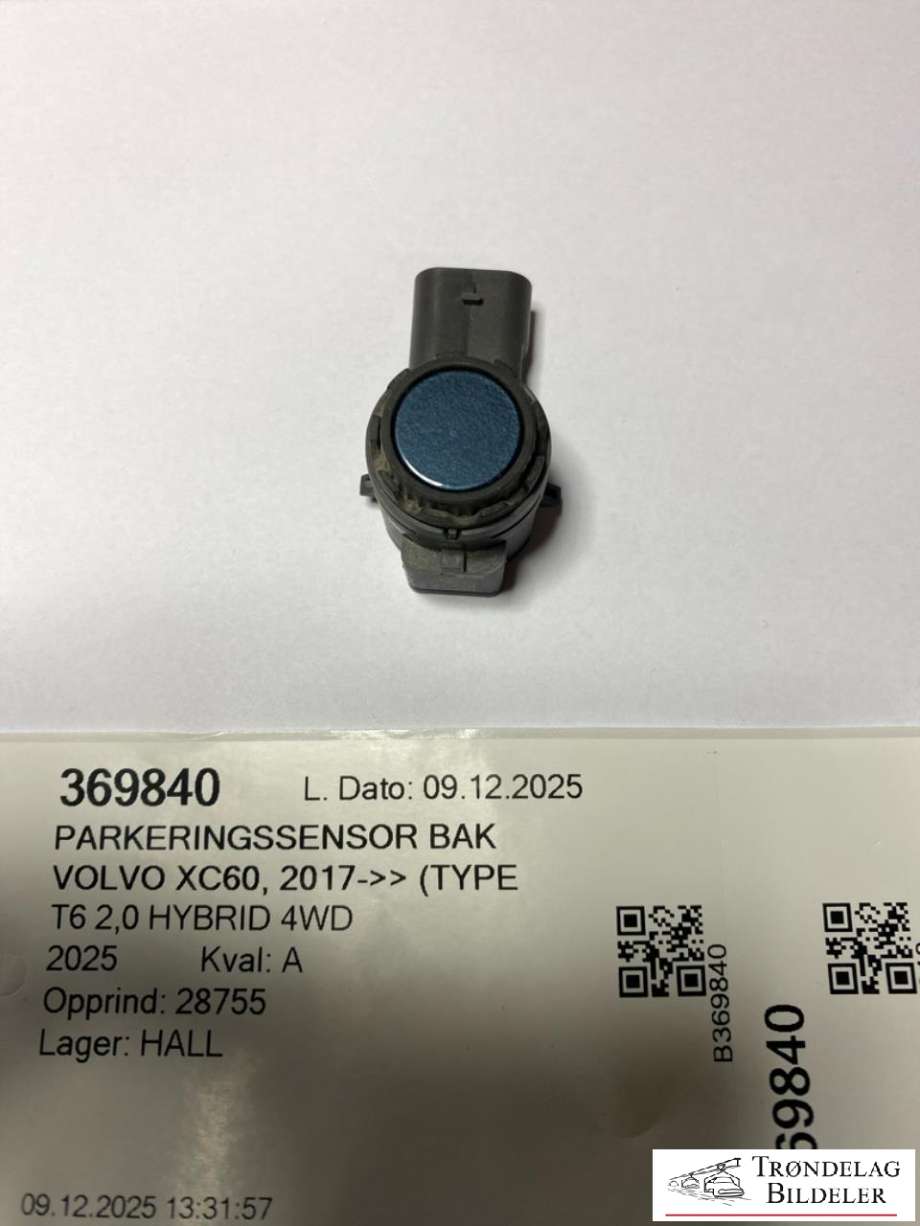 Parkeringssensor bak til Volvo XC60, 2017-->> (Type II)  (39795005)