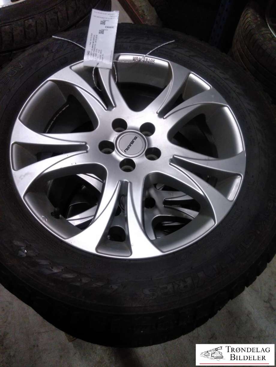 Hjulsett aluminium vinter til Subaru Forester, 2013-2019 (Type IV)  (HAKKAPELIITTA|225/60 R17  103T  5X114.3 ET48 CB56.1 MM)