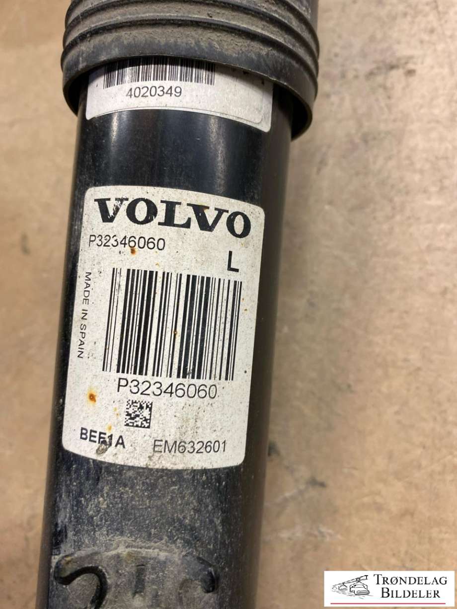 Støtdemper bak til Volvo XC60 2017-->> (Type II)  (32346060|RJ03|)