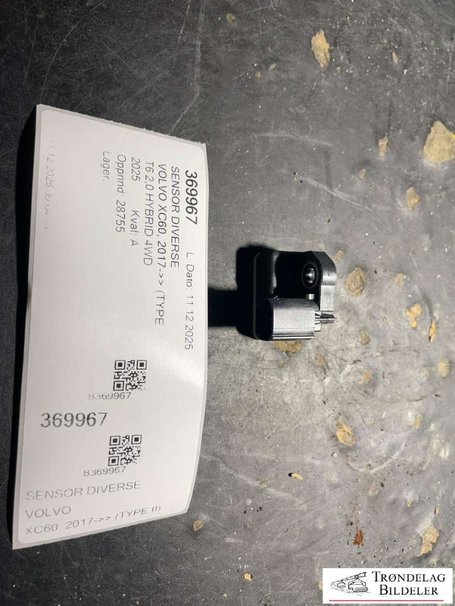 Sensor diverse til Volvo XC60, 2017-->> (Type II)  (32283344)