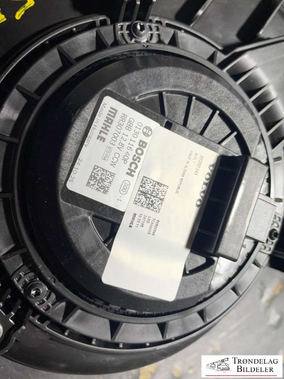 Varmeapparat motor til Volvo XC60 2017-->> (Type II)  (32392343|31407724|31455691|31497372|32241017)
