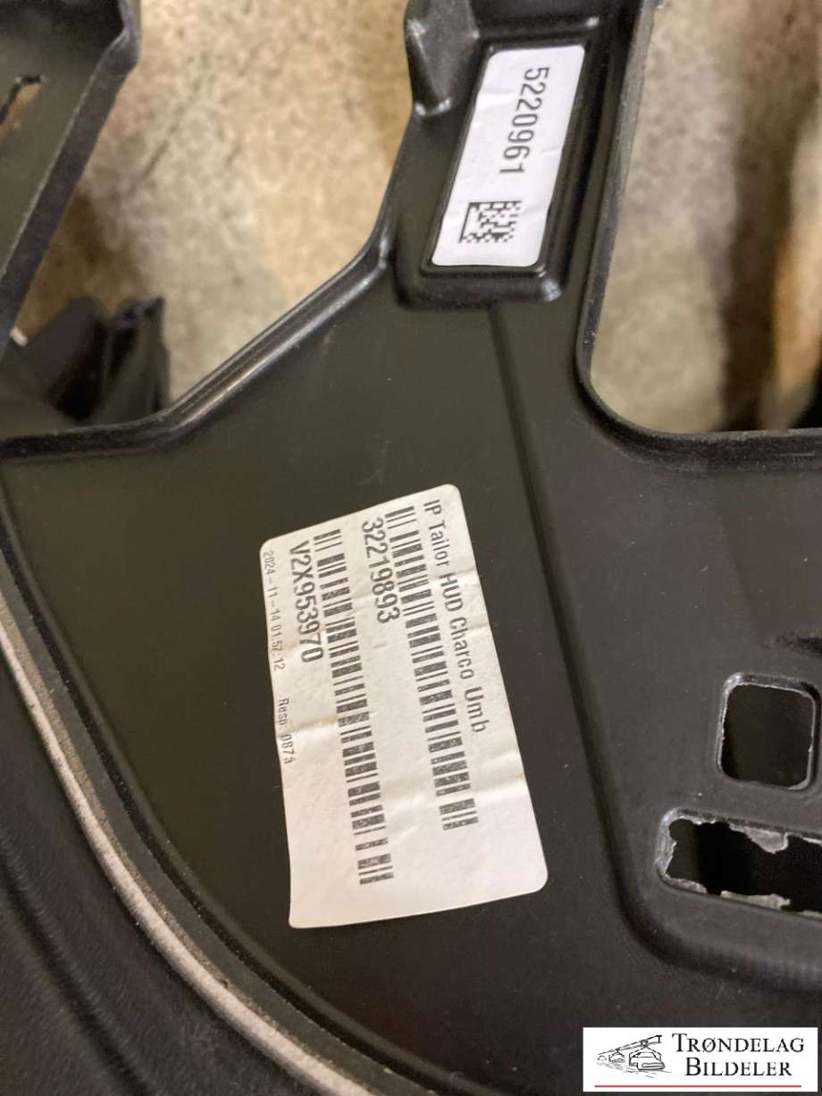 Dashbord til Volvo XC60 2017-->> (Type II)  (32219893|)