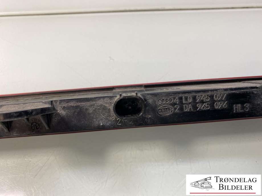 Baklykt bremselys bakrute til Audi Q7 2006-2010 (Type I, Fase 1) (4L0 945 097|4L0 945 097 A|)