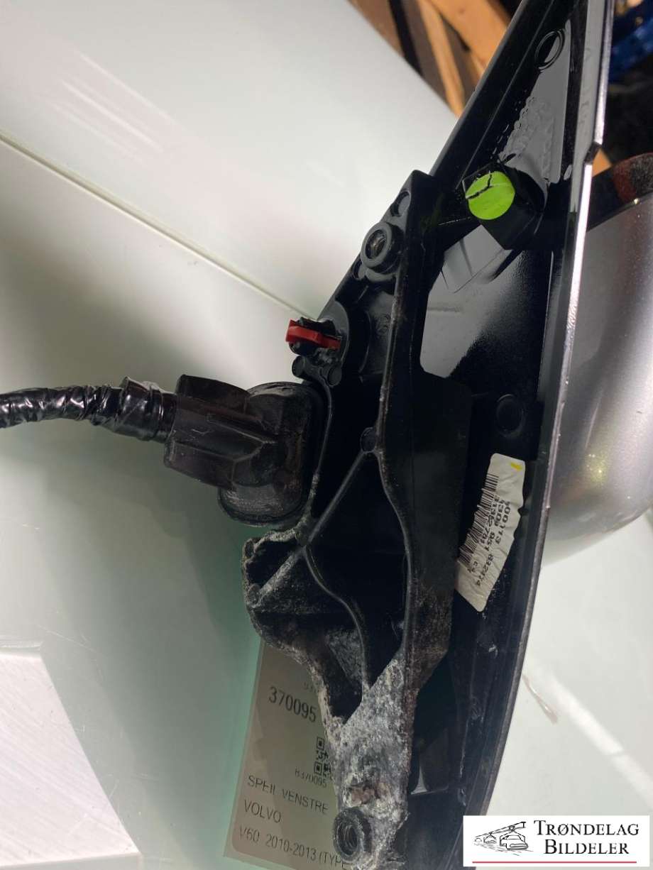 Speil venstre til Volvo V60 2010-2013 (Type I, Fase 1) (31402602|30674546|30716479|31402661|)