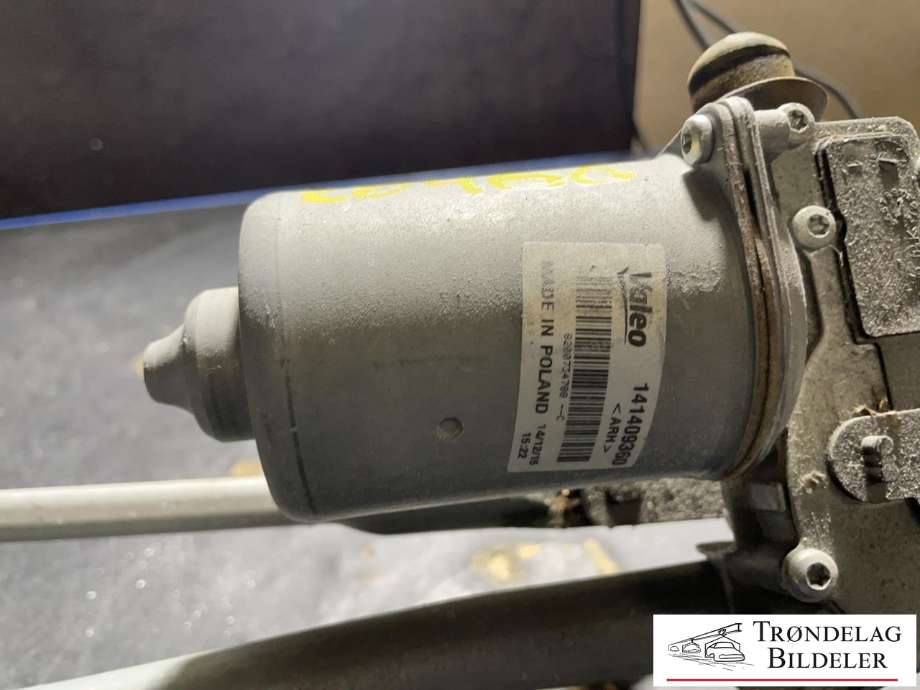 Viskermotor frontrute komplett m/overføring til Opel Movano 2010-->> (93197310|93197308|)