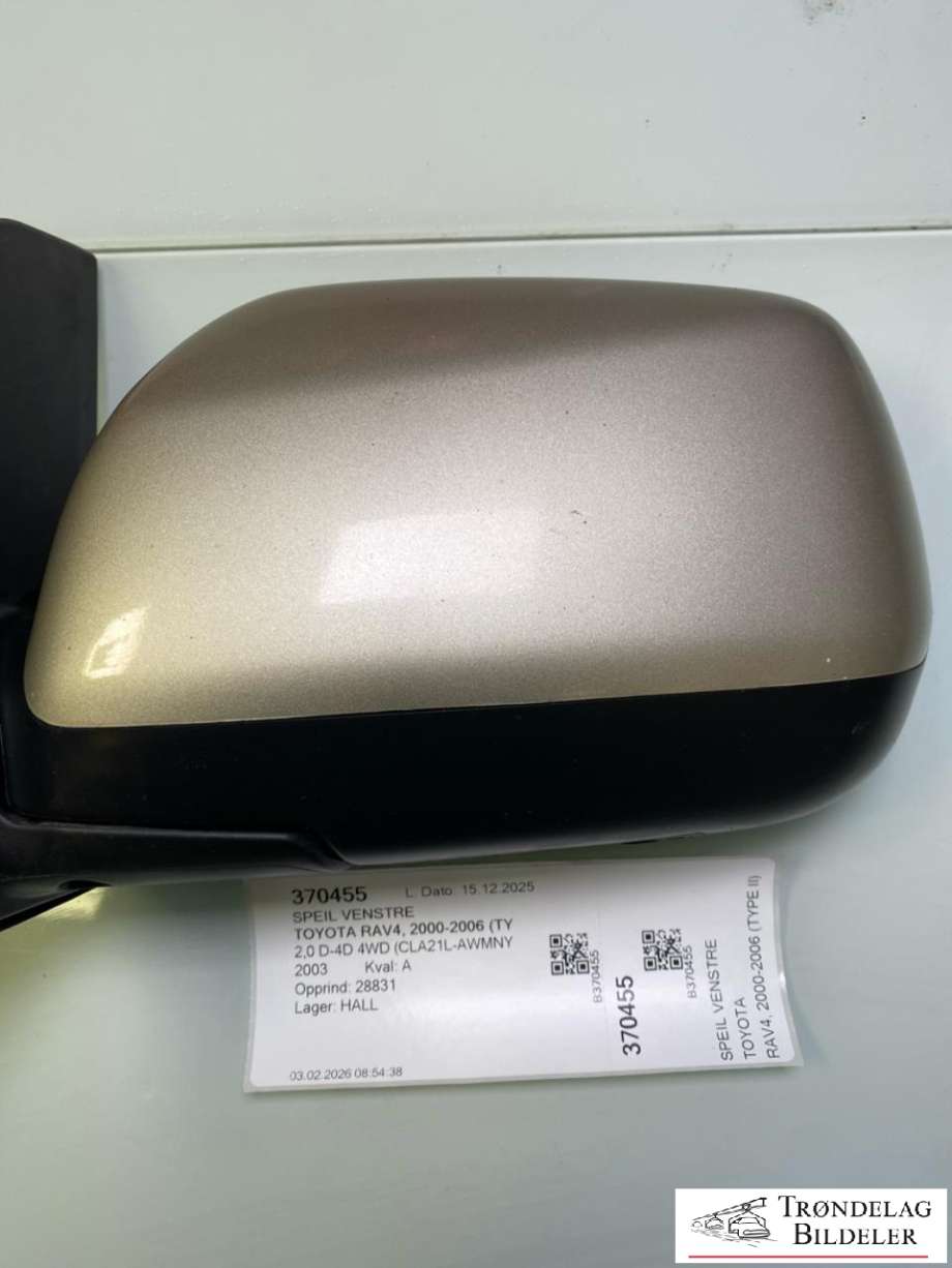 Speil venstre til Toyota RAV4 2000-2006 (Type II) (8794042560|)