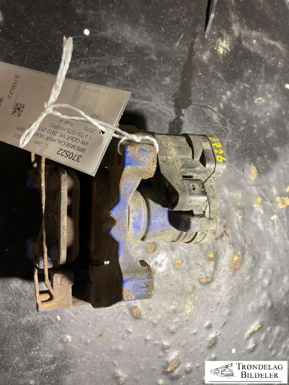 Bremsecaliper venstre bak, elektrisk til VW Golf VII, 2012-2017 (Fase 1)  (5G0 615 424 D)