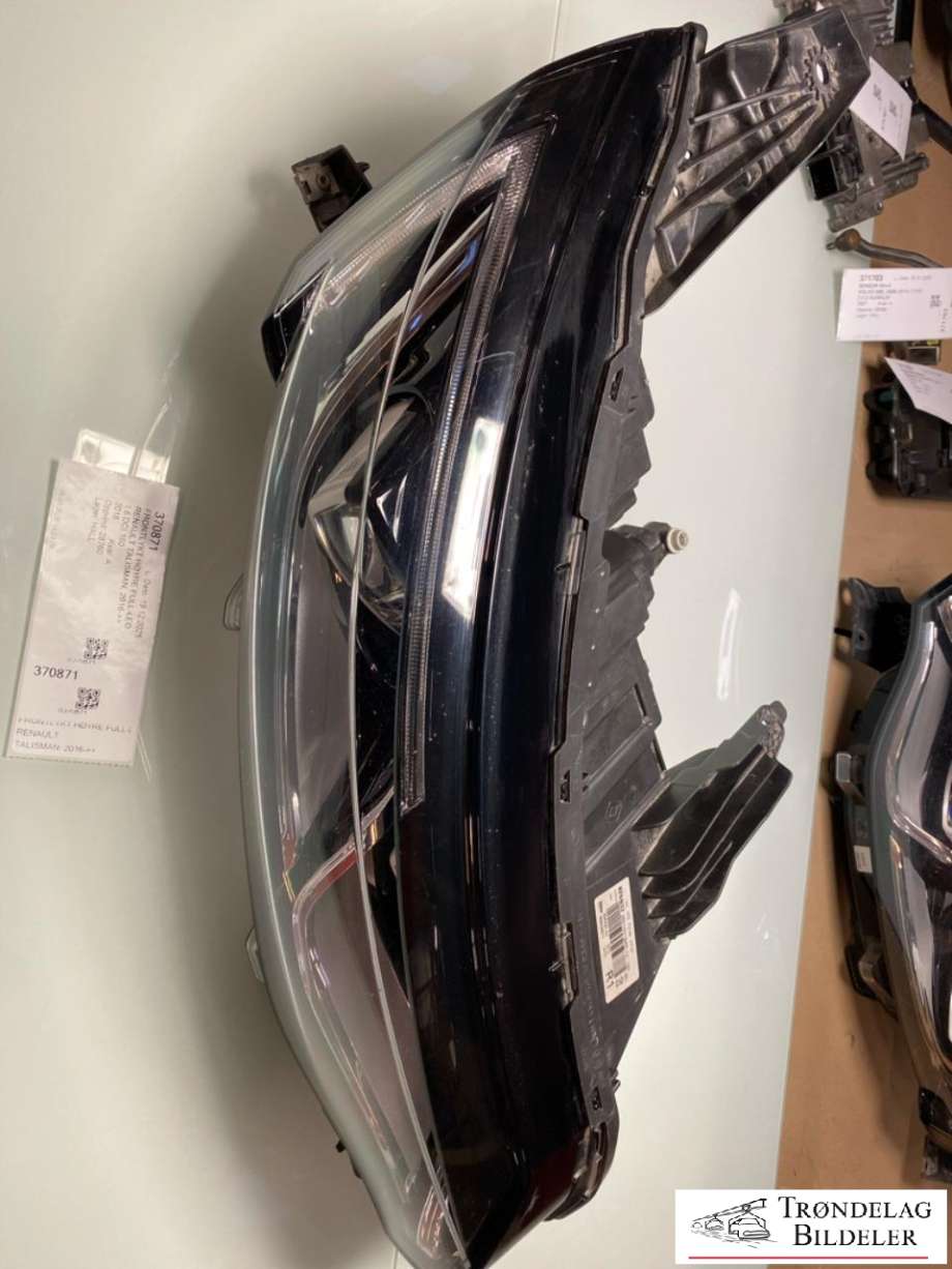 Frontlykt høyre full-LED til Renault Talisman, 2016-->>  (260100184R)