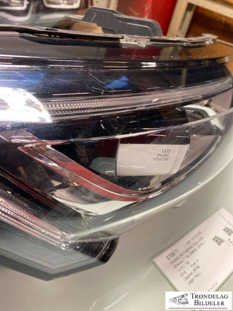 Frontlykt høyre full-LED til Renault Talisman 2016-->>  (260100184R|)
