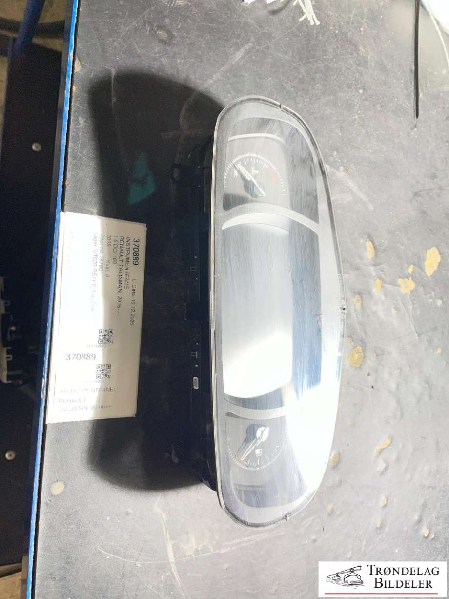 Instrumentpanel til Renault Talisman, 2016-->>  (248104585R)