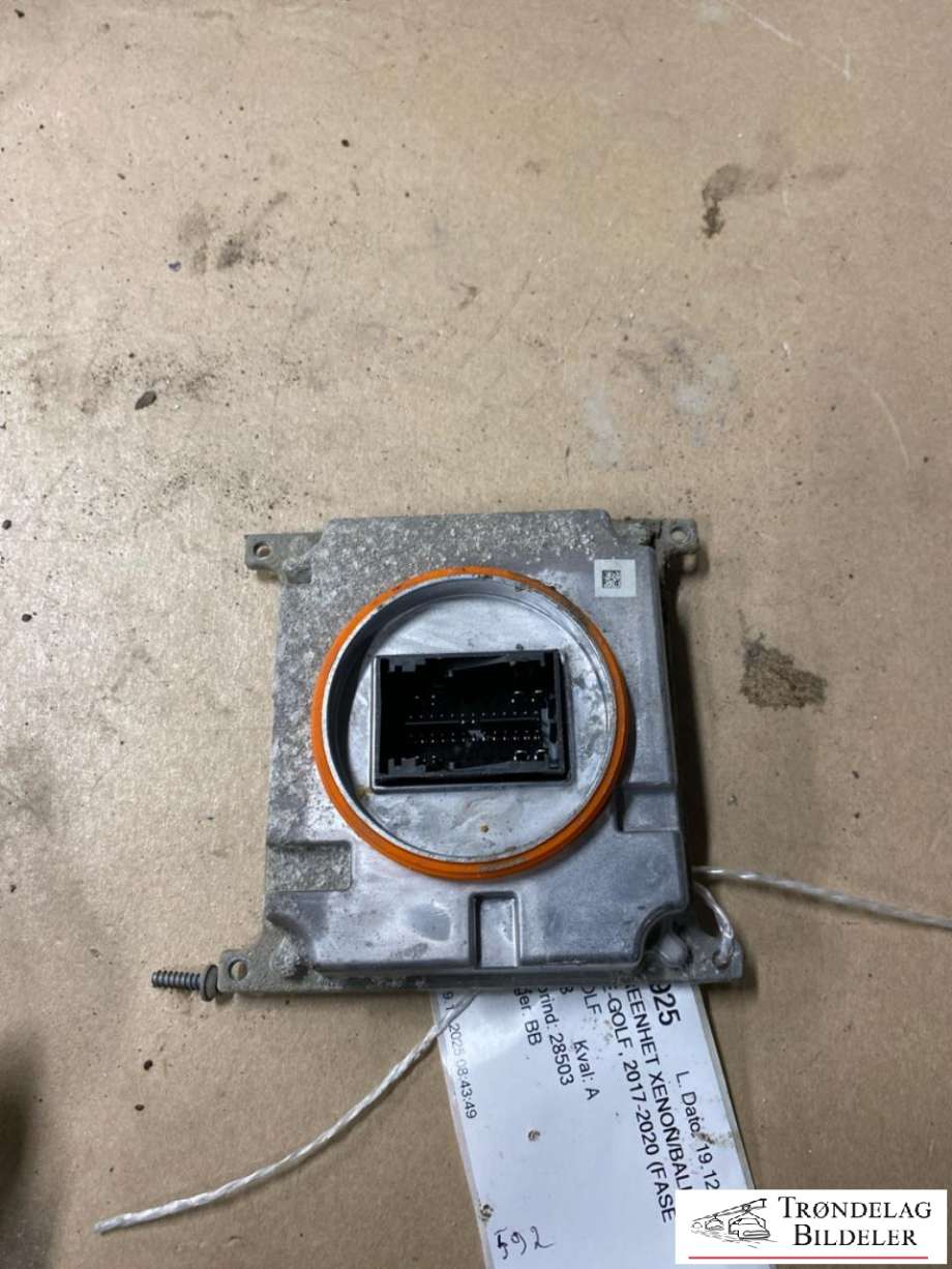 Styreenhet xenon/ballast til VW e-Golf 2017-2020 (Fase 2)  (7P5 941 572 A|)