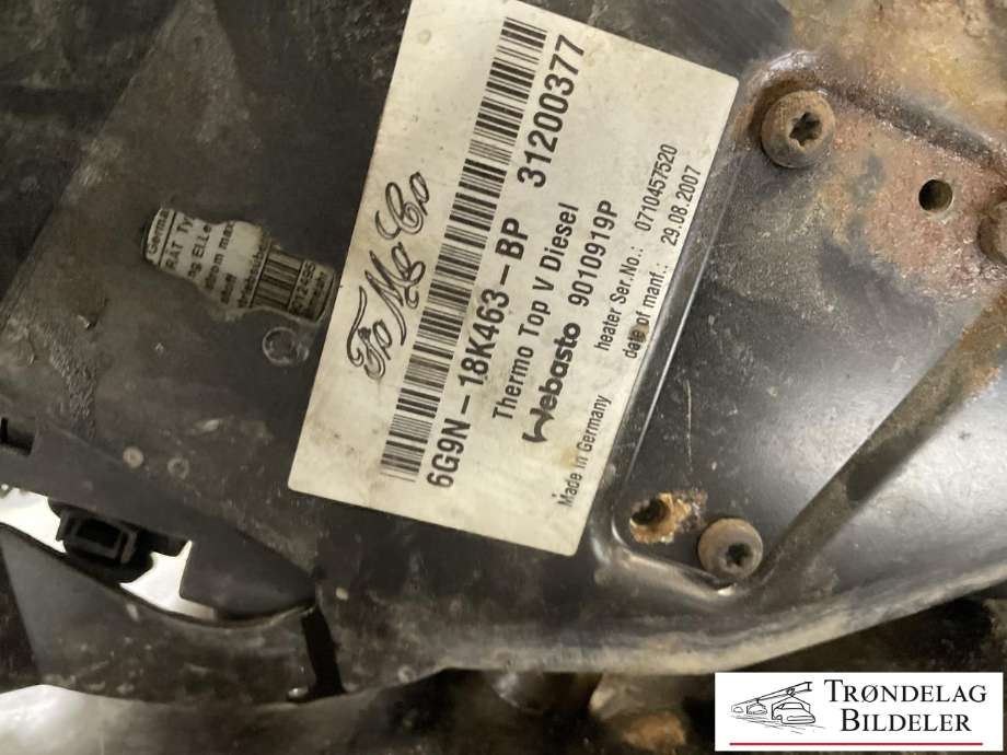 Dieselvarmer til Volvo S80 2006-2013 (Type II, Fase 1) (30733923|)