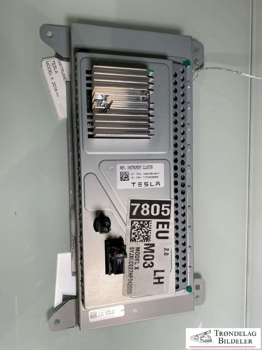 Instrumentpanel til Tesla Model X 2016-->>  (144793400C|)