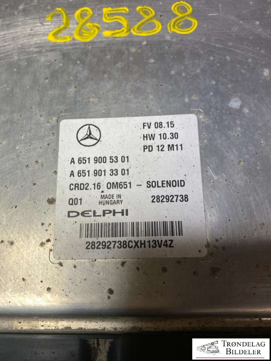 Styreenhet motor til Mercedes GLK 2008-2015 (X204) (X204) (A 651 900 53 01|A 651 901 33 01|A 651 900 39 02)