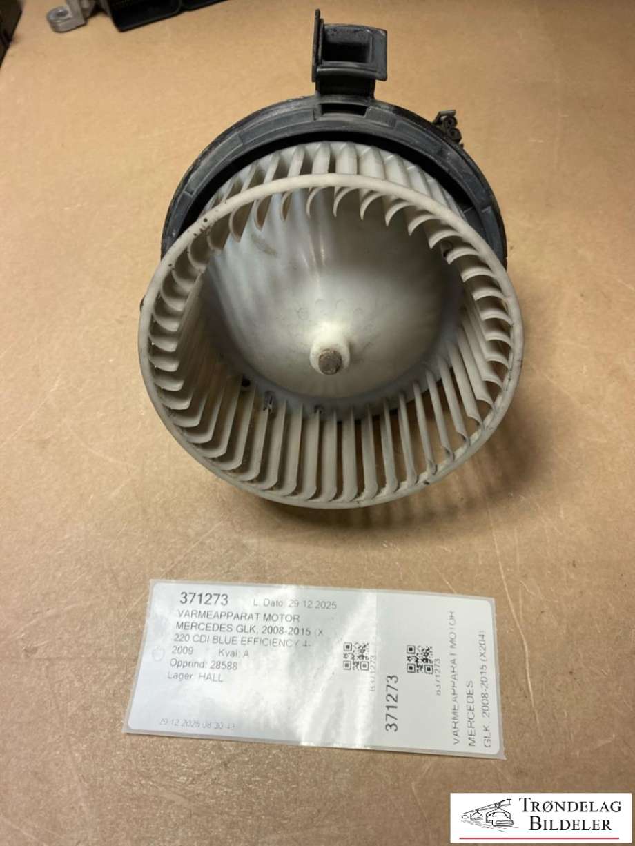 Varmeapparat motor til Mercedes GLK 2008-2015 (X204) (X204) (8EW 351 040-201|V2419002|)