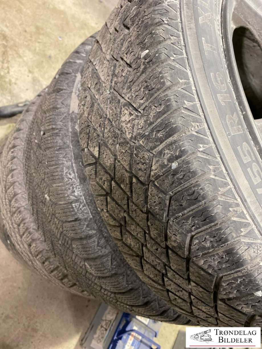 Hjulsett aluminium vinter til Hyundai Ioniq Electric 2016-2019 (Fase 1) (CONTINENTAL|195/55/R16 5X114.3 6.5JX16 ET50 CB67.1MM|10 MM MØNSTERDYBDE|PROD 32-22)