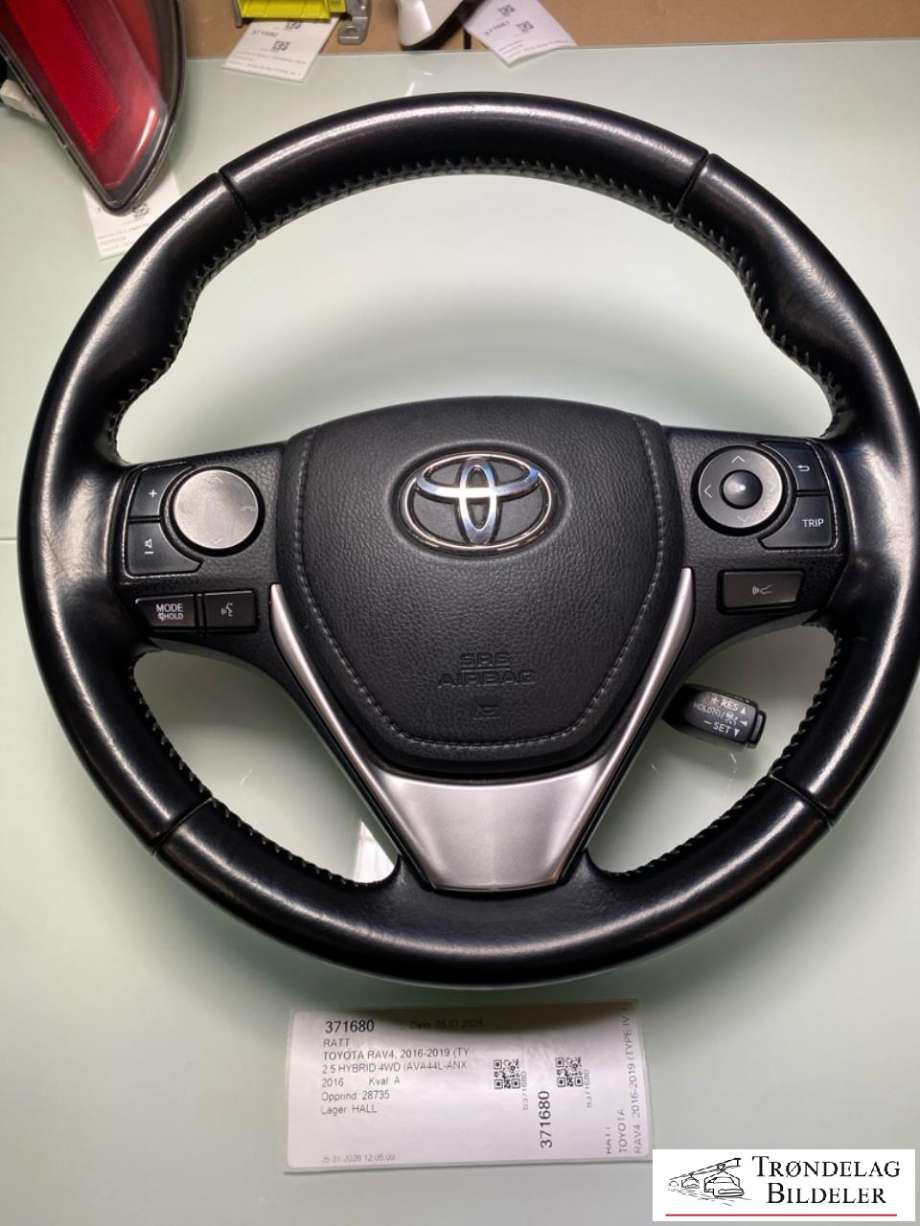 Ratt til Toyota RAV4, 2016-2019 (Type IV, Fase 2)  (4510042290C0)
