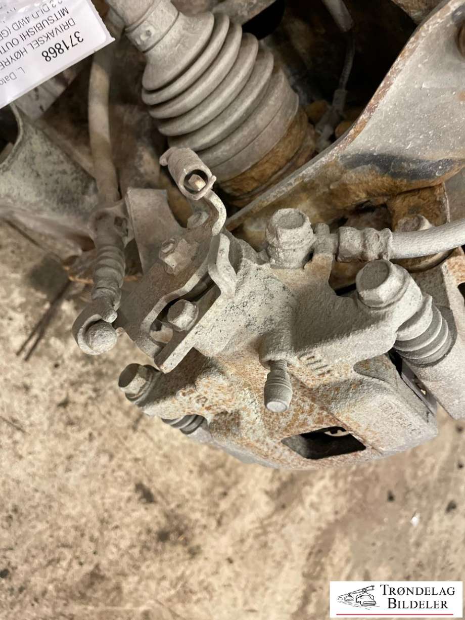 Bremsecaliper høyre bak til Mitsubishi Outlander 2012-2015 (Type III, Fase 1)  (4605B650|)
