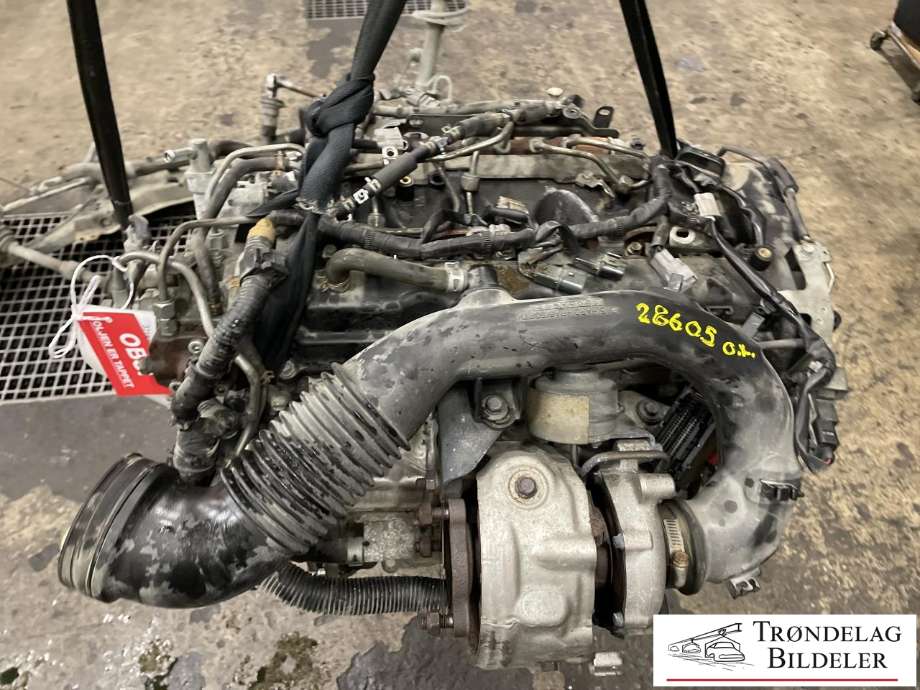 Motor diesel til Mitsubishi Outlander 2012-2015 (Type III, Fase 1)  (1000C811|4N14|)