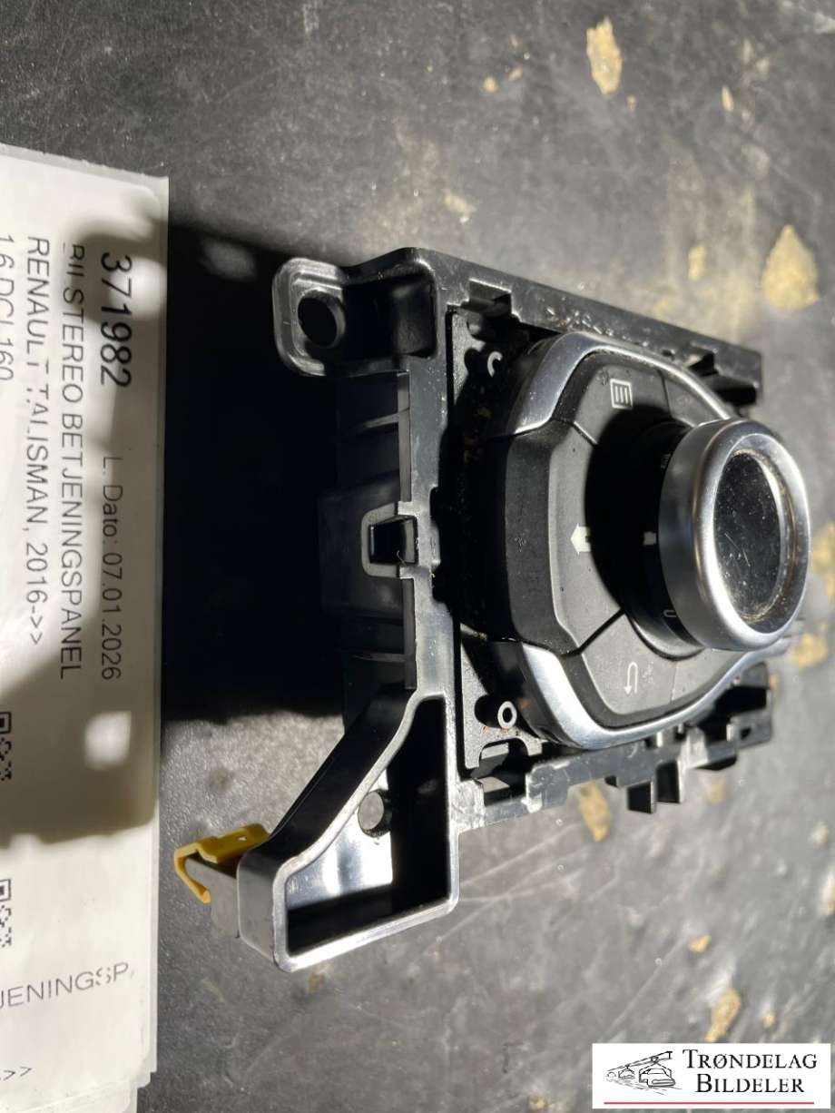Bilstereo betjeningspanel til Renault Talisman 2016-->>  (253B05762R|)