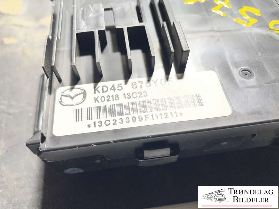 Styreenhet comfort (BCM) til Mazda CX-5 2012-2017 (Type I)  (KD45 675Y0F|)