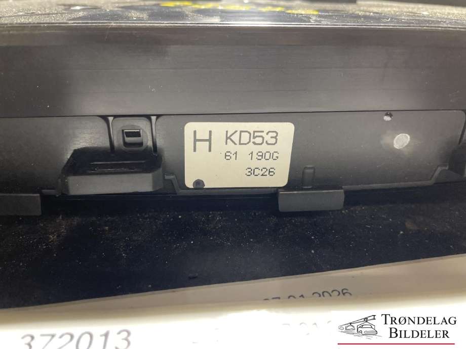 Varmeapparat betjening til Mazda CX-5 2012-2017 (Type I)  (KD53 61 190G|)