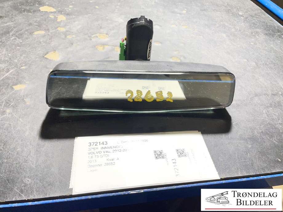 Speil innvendig til Volvo V40, 2012-2019  (31218968)
