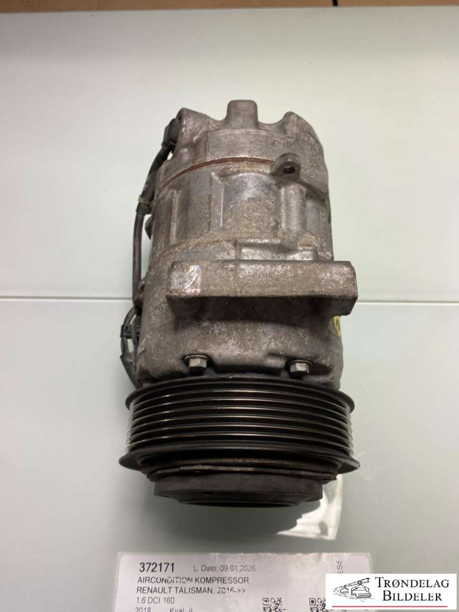 Aircondition kompressor til Renault Talisman, 2016-->>  (92600-4EB0A|891017)