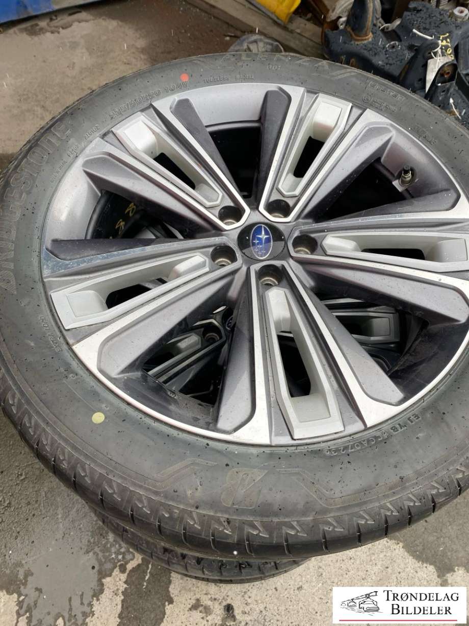 Hjulsett aluminium sommer til Subaru Solterra, 2022-->>  (BRIDGESTONE|235/50R20 5X114.3 7.5JX20 ET40 CB60.1MM)