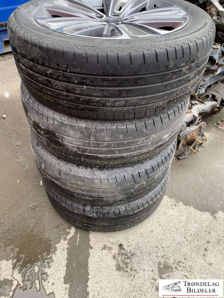 Hjulsett aluminium sommer til Subaru Solterra 2022-->>  (BRIDGESTONE|235/50R20 5X114.3 7.5JX20 ET40 CB60.1MM|MØNSTERDYBDE 4-5MM|07/2023)