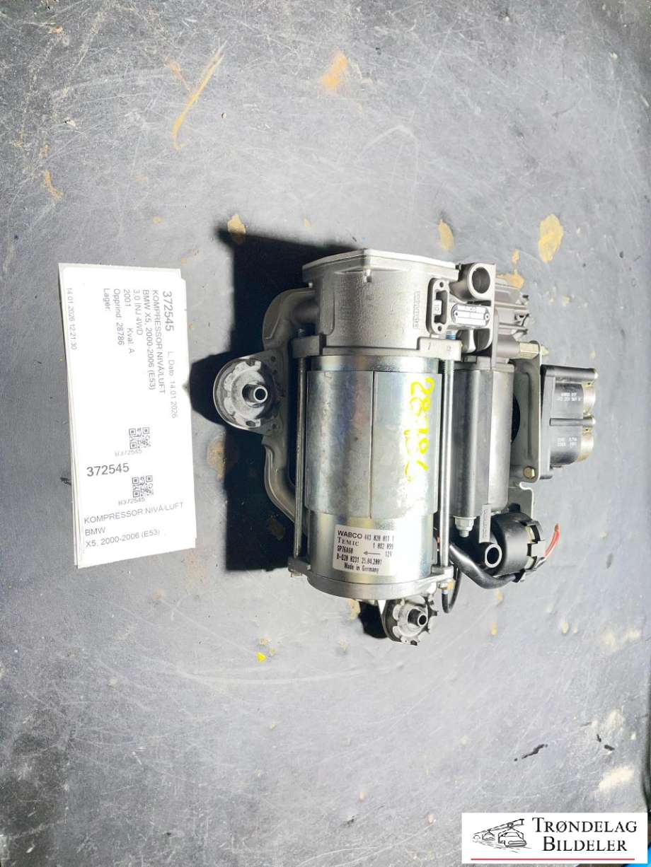 Kompressor nivå/luft til BMW X5, 2000-2006 (E53) (E53) (GP76A60)