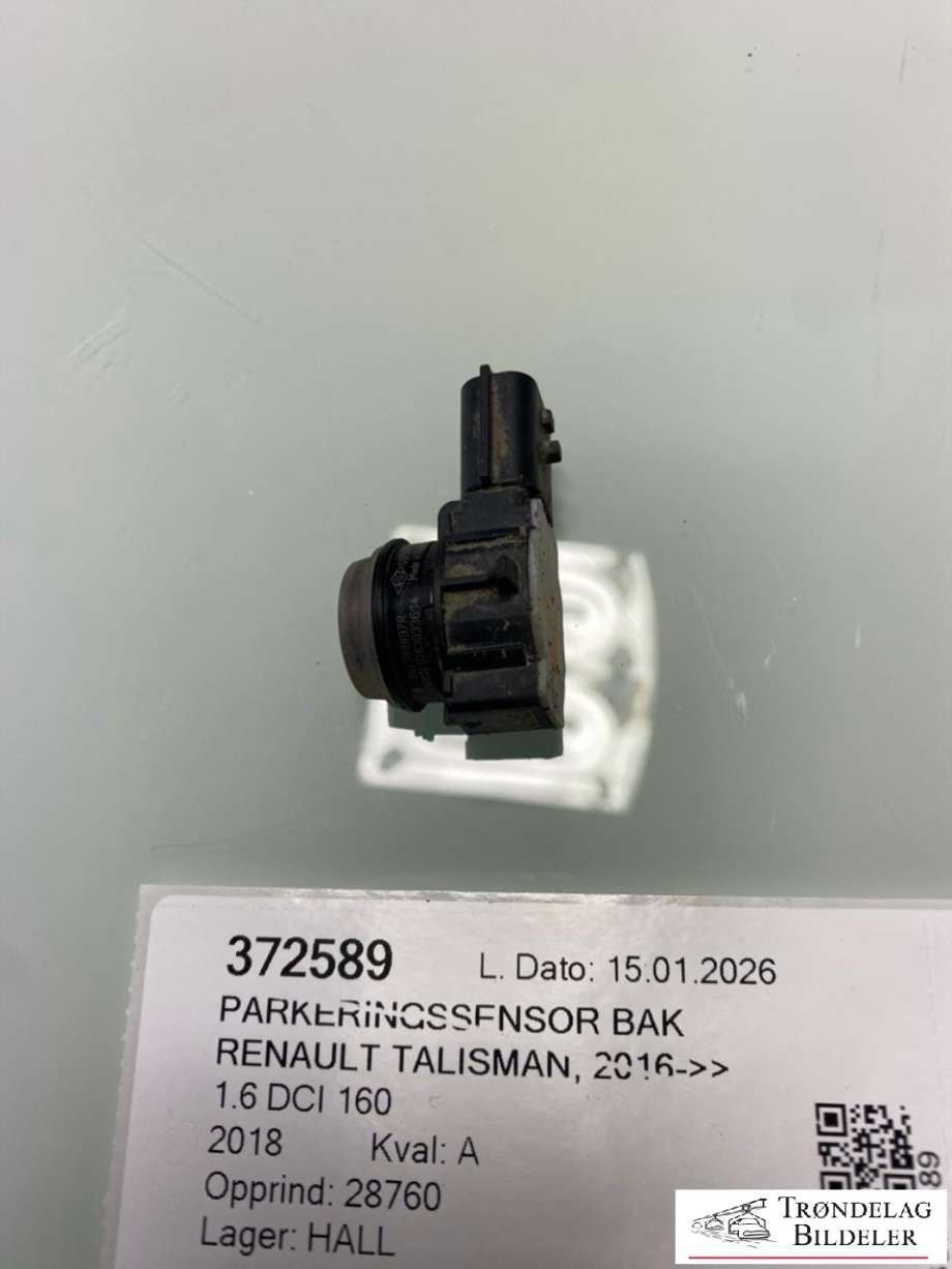 Parkeringssensor bak til Renault Talisman 2016-->>  (284388897R|)