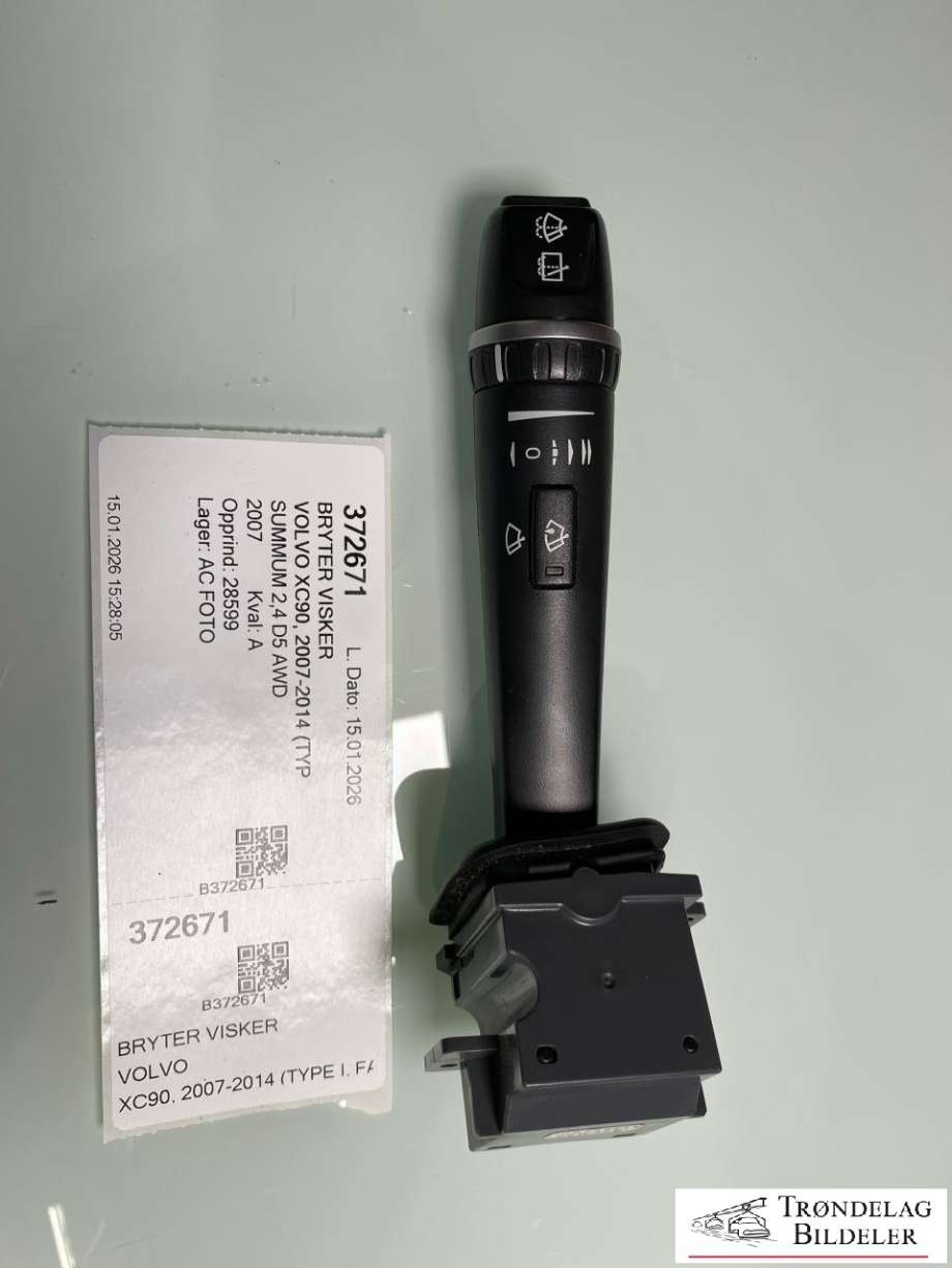 Bryter visker til Volvo XC90 2007-2014 (Type I, Fase 2)  (30798530|31268565|30739218)